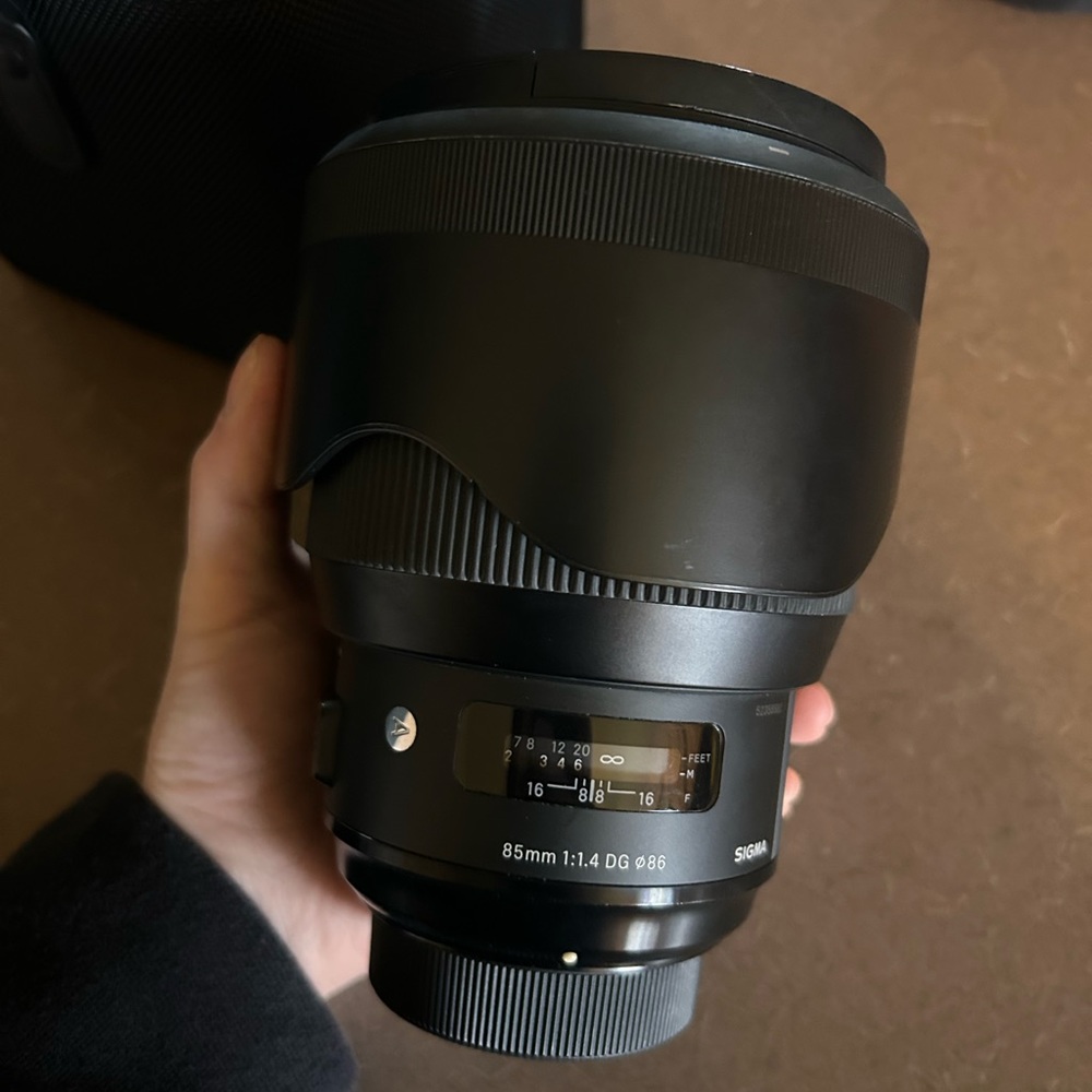 Sigma 85mm f1.4 DG HSM Art lens for Nikon